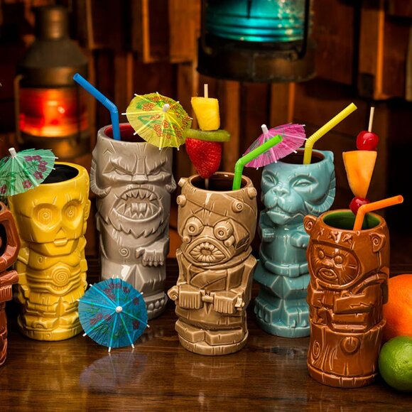 NEW Think Geek Star Wars Geeki Tikis Wicket 16oz Mug - Picture 7 of 8